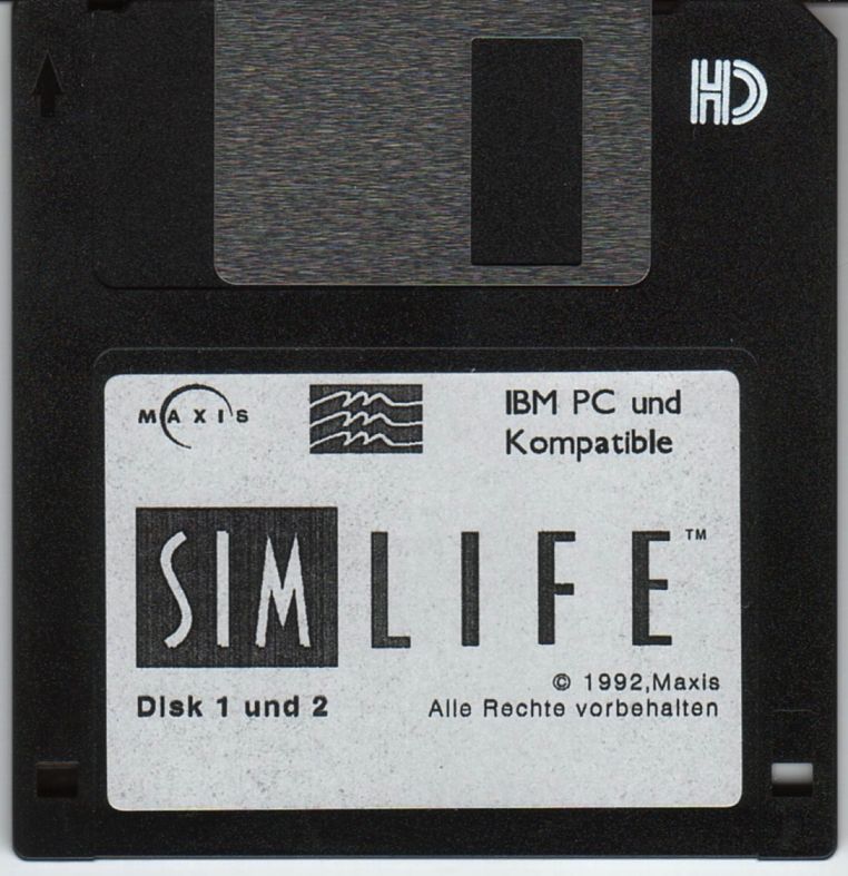 Media for SimLife (DOS)