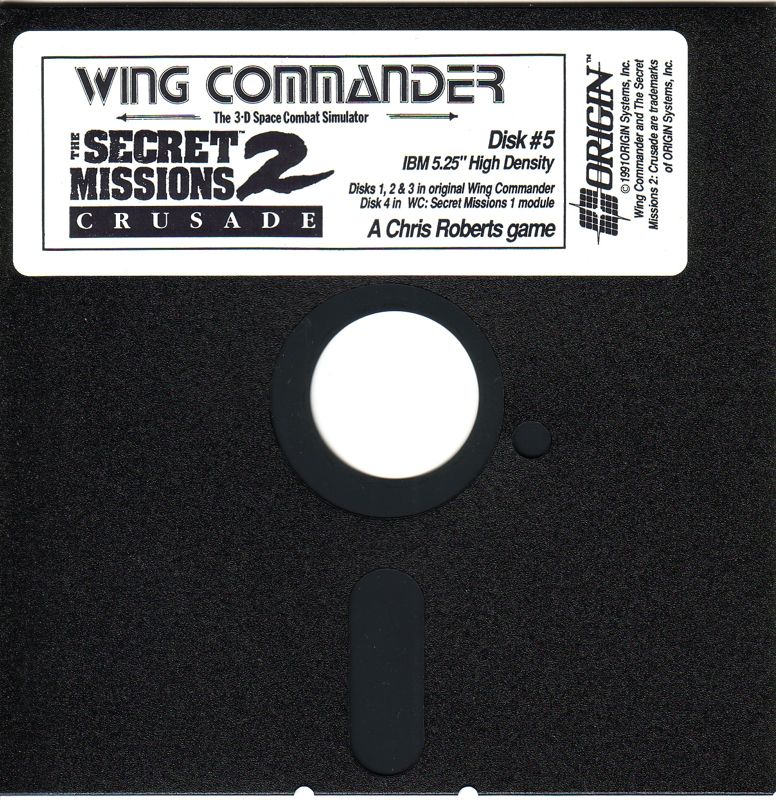 Media for Wing Commander: The Secret Missions 2 - Crusade (DOS)