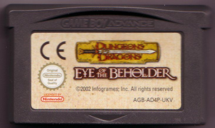 Media for Dungeons & Dragons: Eye of the Beholder (Game Boy Advance)