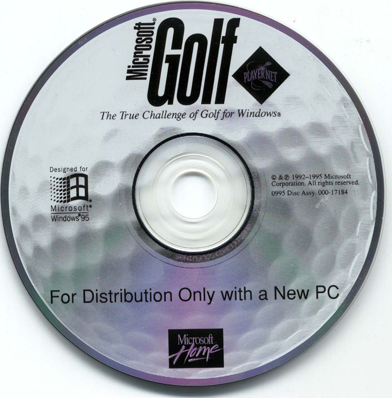 Media for Microsoft Golf 3.0 (Windows)