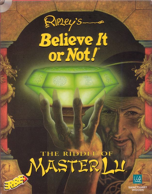 Front Cover for Ripley's Believe It or Not!: The Riddle of Master Lu (DOS)