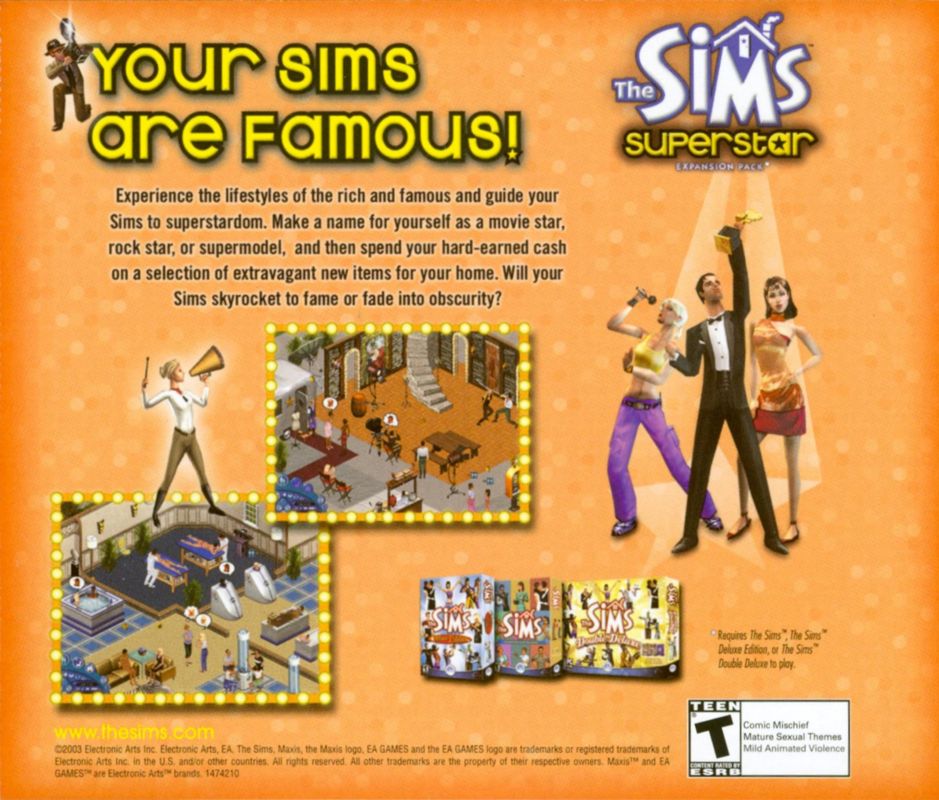 Other for The Sims Online (Windows) (2003 Version): Jewel Case - Left Inlay