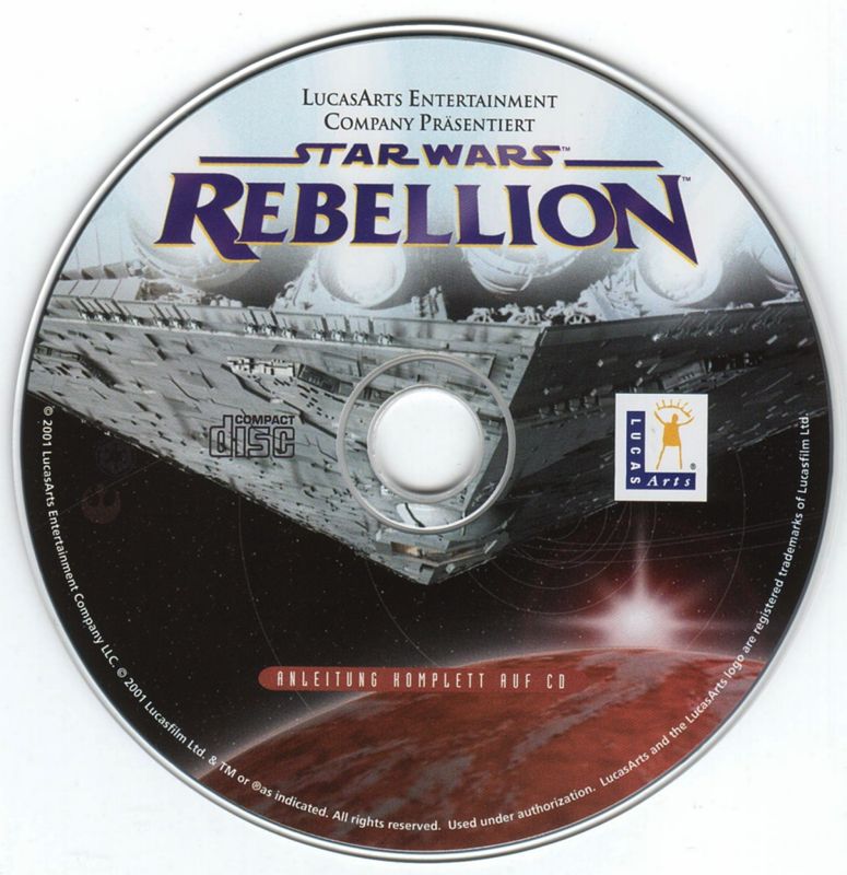Media for Star Wars: Rebellion (Windows) (Budget release)