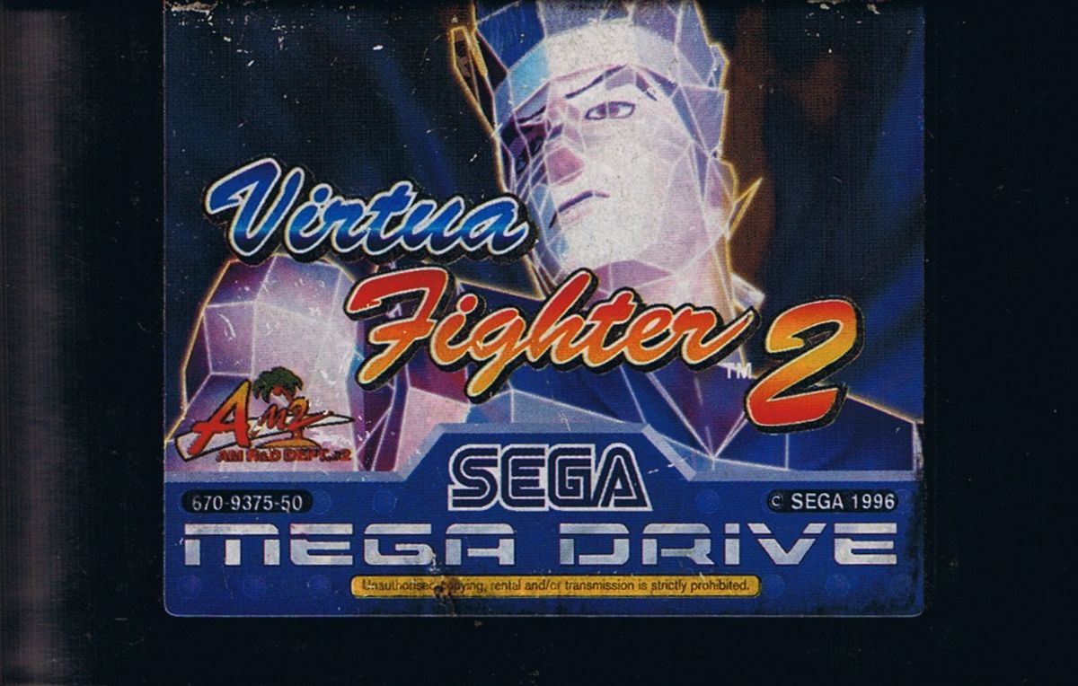 Media for Virtua Fighter 2 (Genesis)