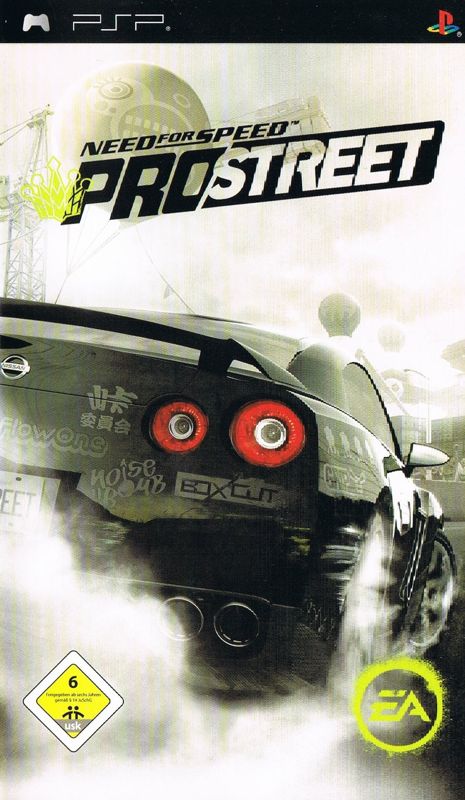 Front Cover for Need for Speed: ProStreet (PSP)