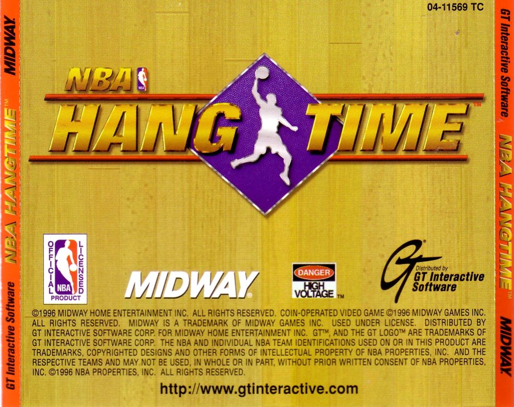 Back Cover for NBA Hangtime (Windows)