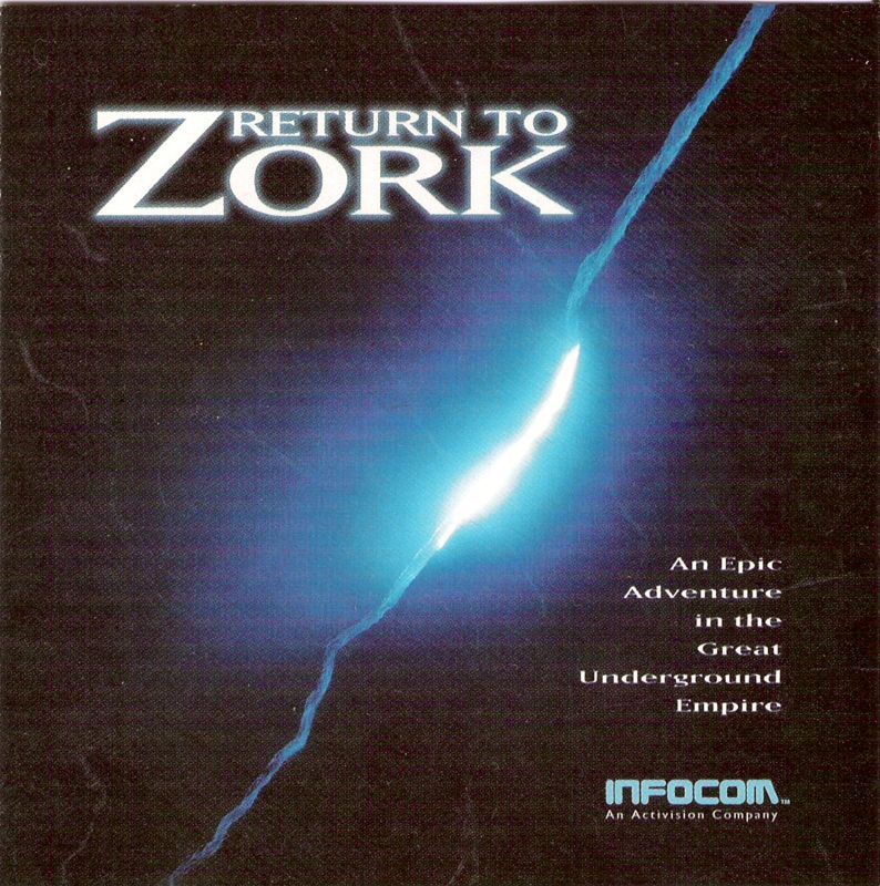 Other for Return to Zork (DOS): Jewel Case - Front