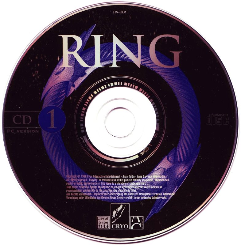 Media for Ring: The Legend of the Nibelungen (Windows): Disc 1/6