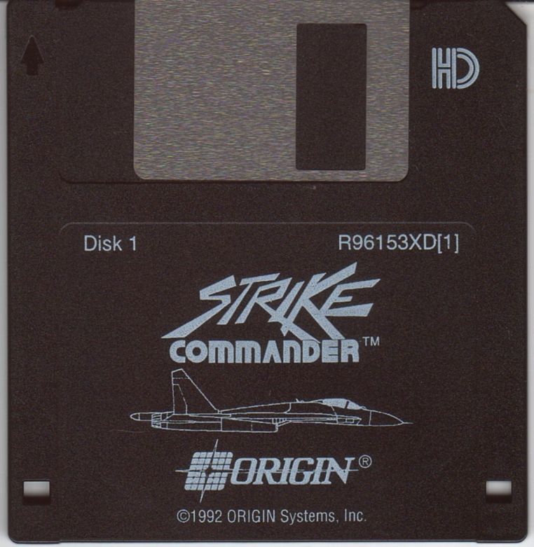 Media for Strike Commander (DOS): Disk 1/8