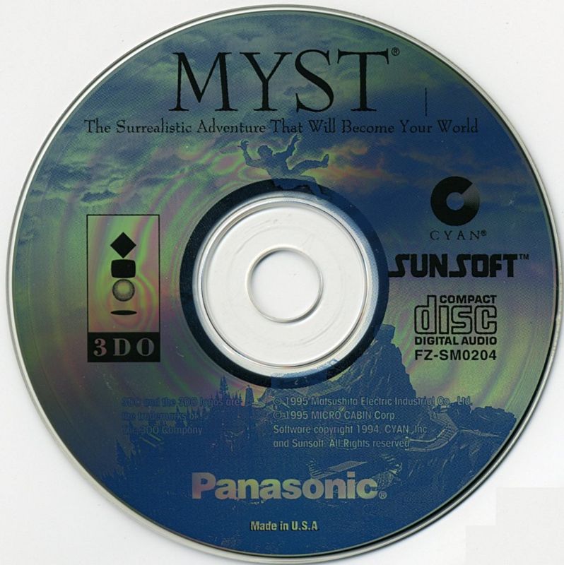 Media for Myst (3DO)