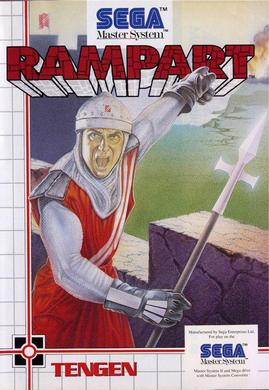 Front Cover for Rampart (SEGA Master System)