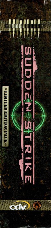 Spine/Sides for Sudden Strike (Limited Edition) (Windows): Left