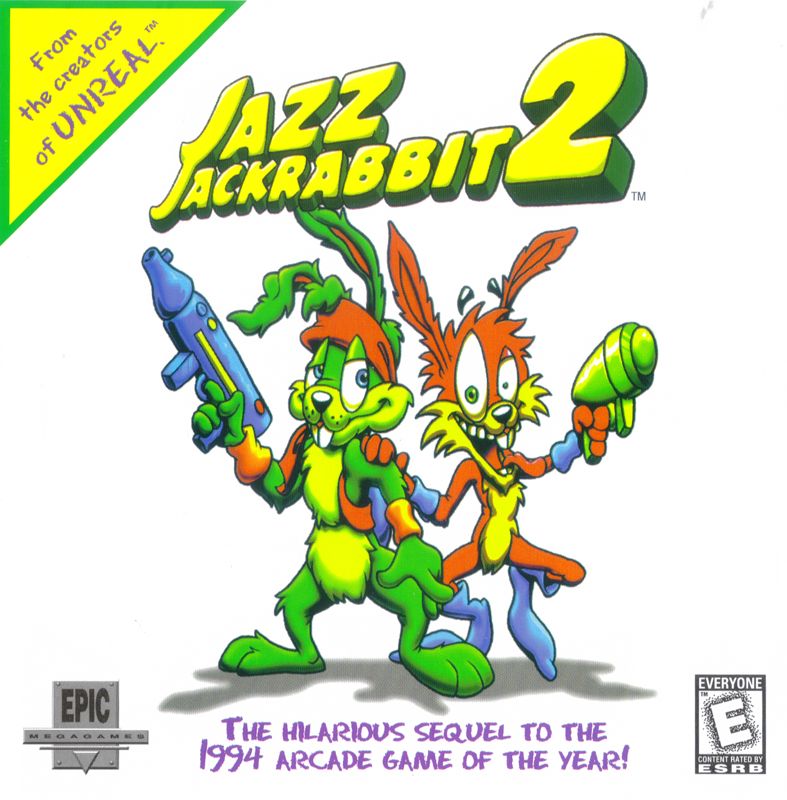 Jazz Jackrabbit Cover Or Packaging Material MobyGames