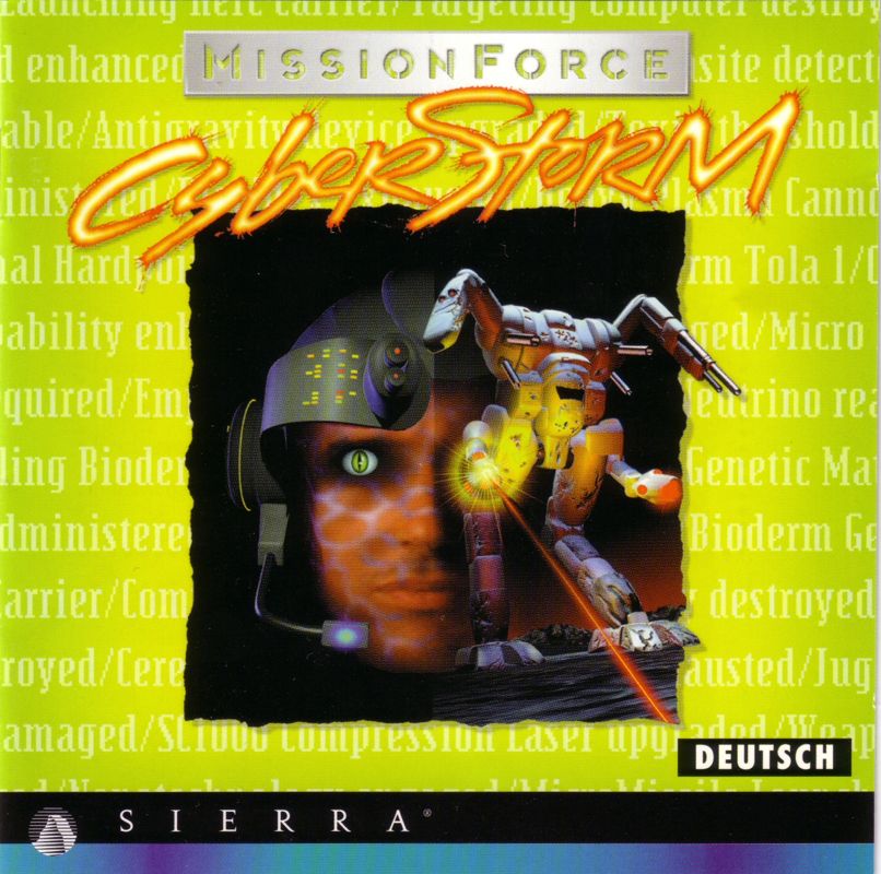 Other for MissionForce: CyberStorm (Windows): Jewel Case - Front