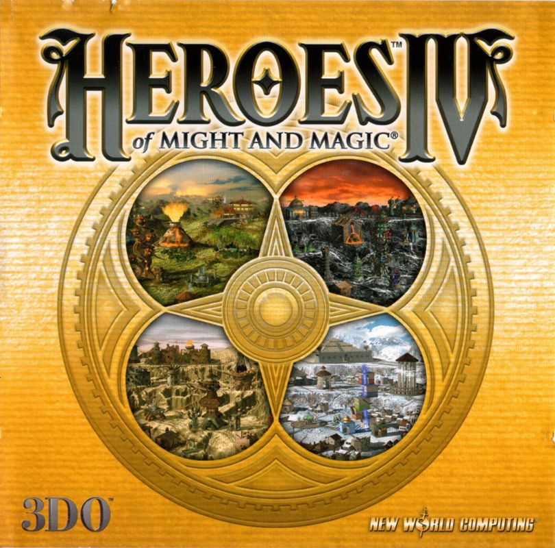Other for Heroes of Might and Magic IV (Windows) (Version 3.0): Jewel Case - Front