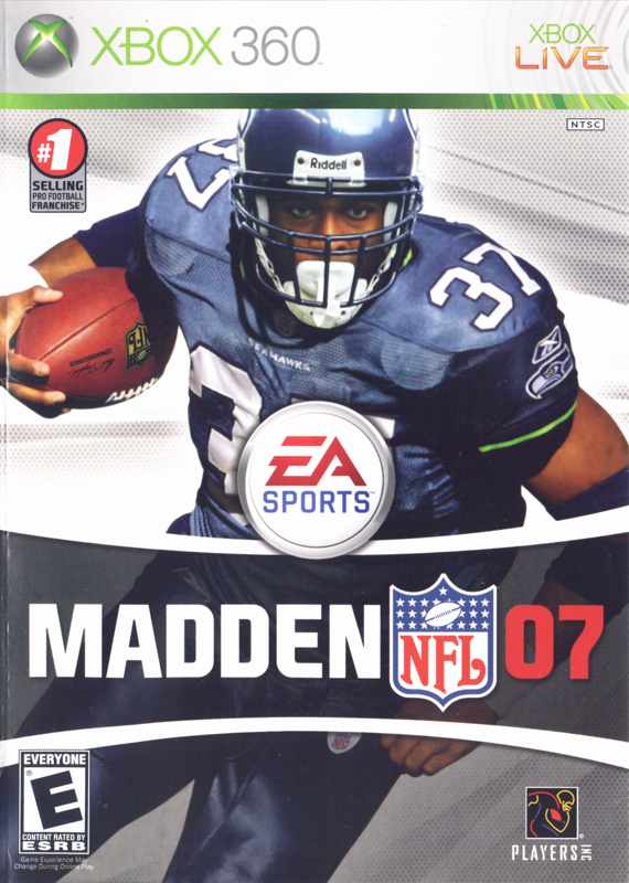 Front Cover for Madden NFL 07 (Xbox 360)