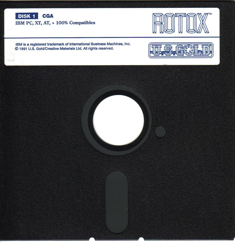 Media for Rotox (DOS)