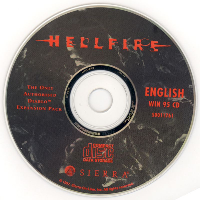 Hellfire cover or packaging material - MobyGames