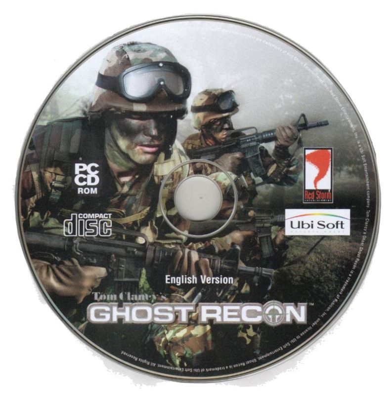 Media for Tom Clancy's Ghost Recon: Gold Edition (Windows) (Ubisoft eXclusive release): Disc - Ghost Recon