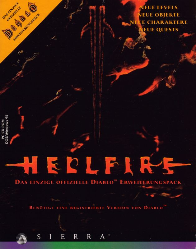 Front Cover for Hellfire (Windows)