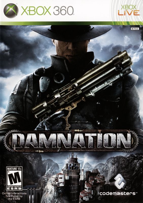 Front Cover for Damnation (Xbox 360)