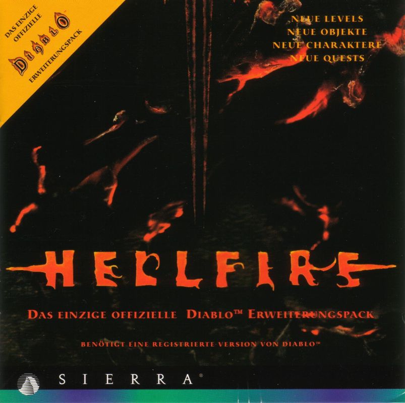 Other for Hellfire (Windows): Jewel Case - Front