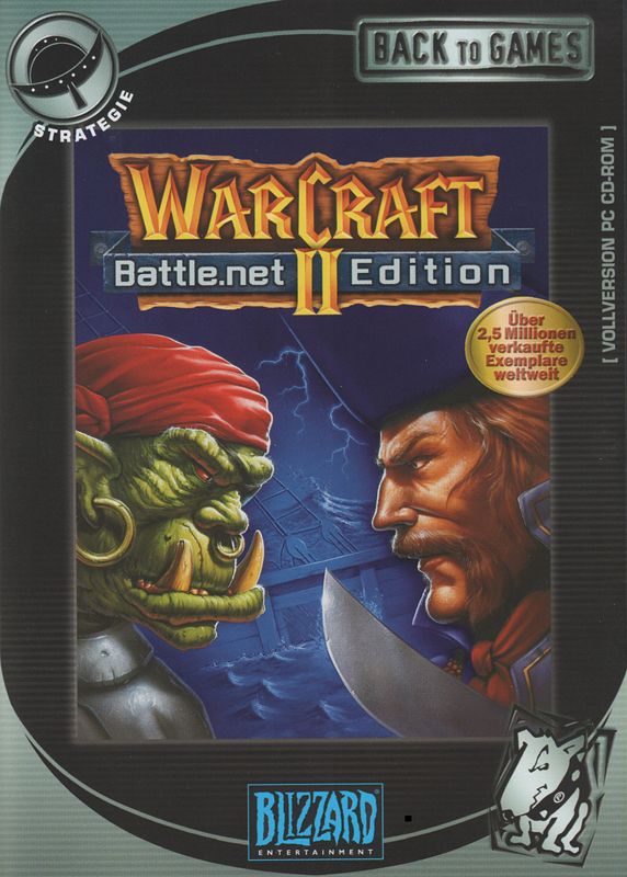 Front Cover for WarCraft II: Battle Chest (Windows) (Back to Games release)