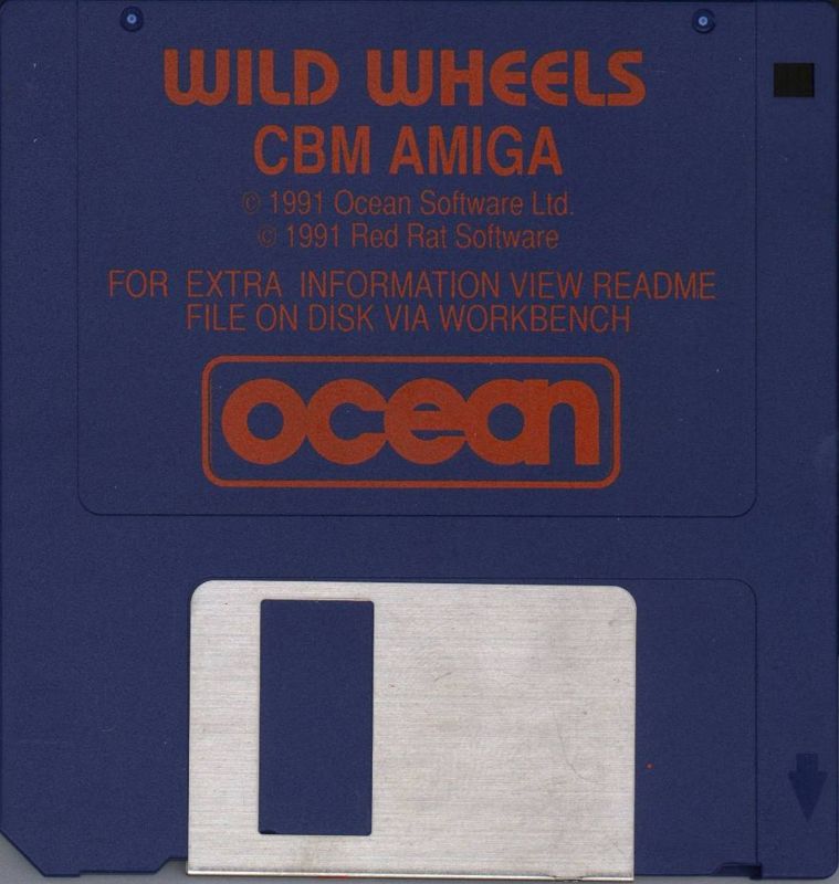 Media for Wild Wheels (Amiga)