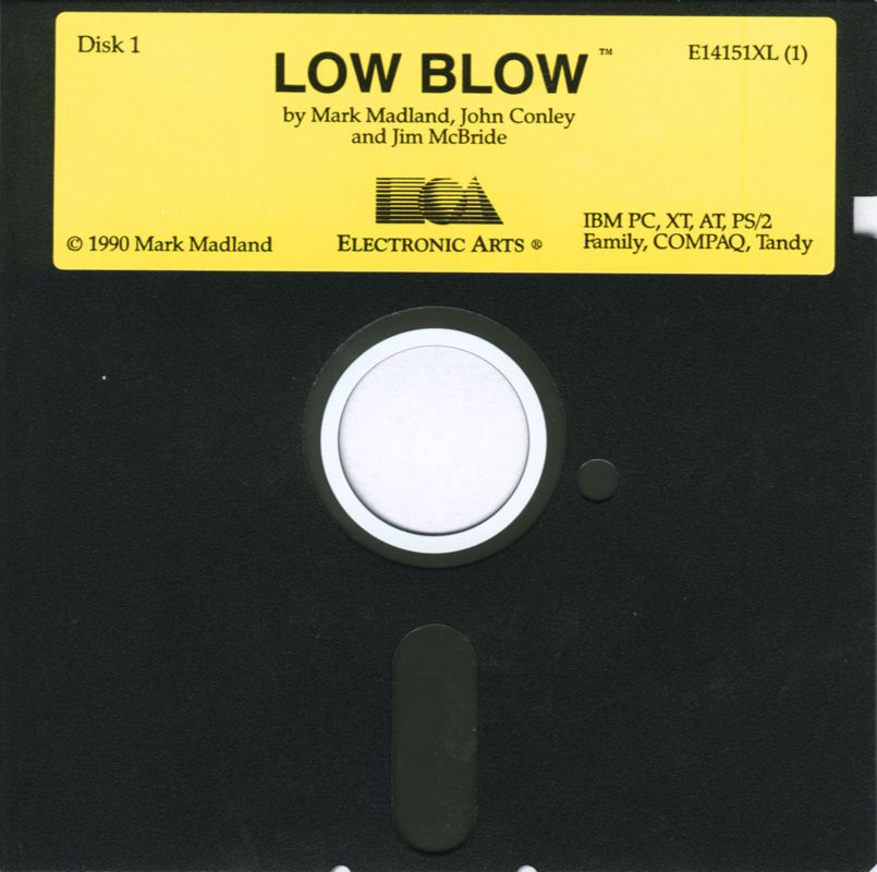 Media for Low Blow (DOS): Disk 1