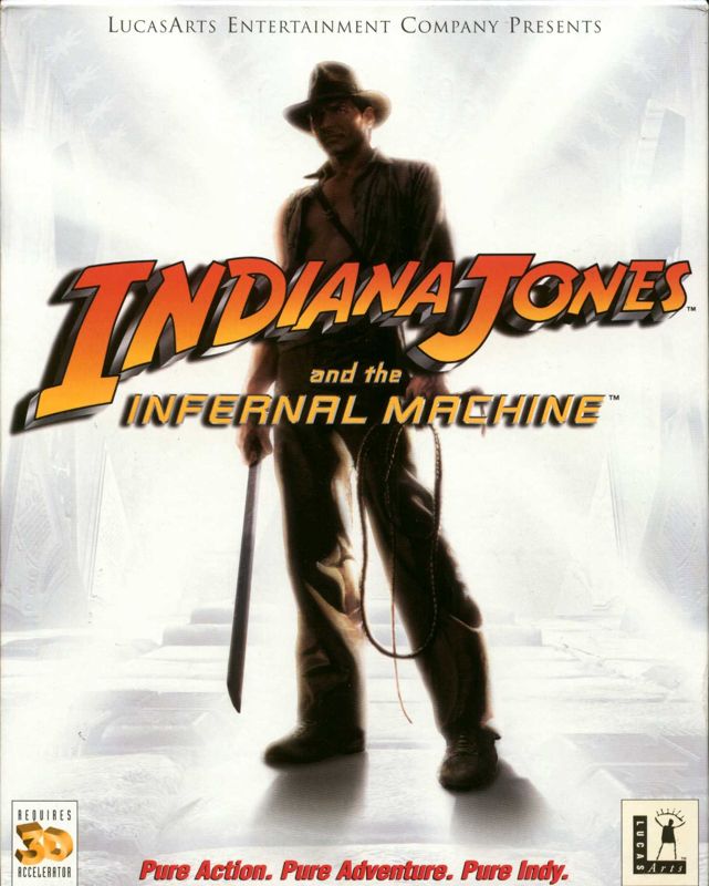 Front Cover for Indiana Jones and the Infernal Machine (Windows)