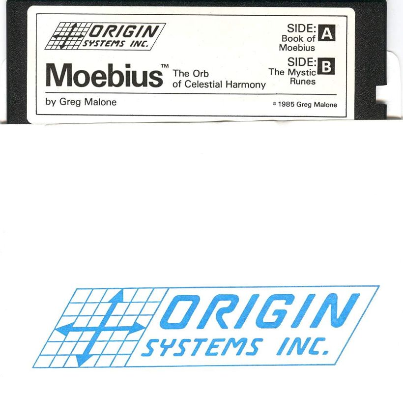 Media for Moebius: The Orb of Celestial Harmony (Apple II): Disk 1/2