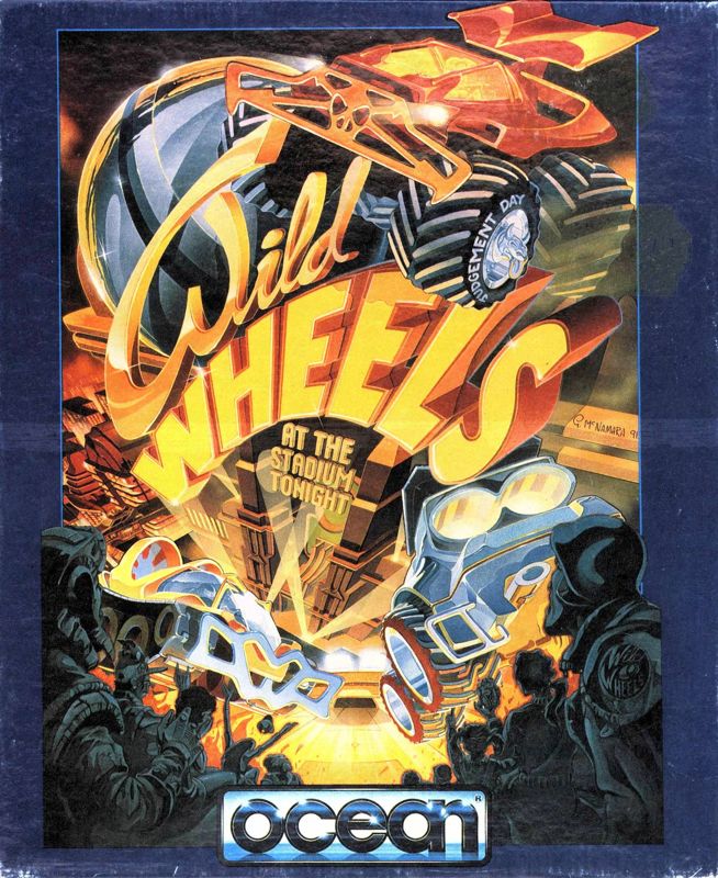 Front Cover for Wild Wheels (Amiga)