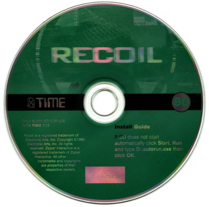 Media for Recoil (Windows) (TIME Computer OEM release)