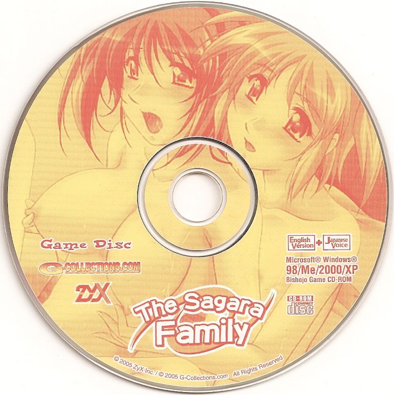 Media for The Sagara Family (Windows): Game Disc