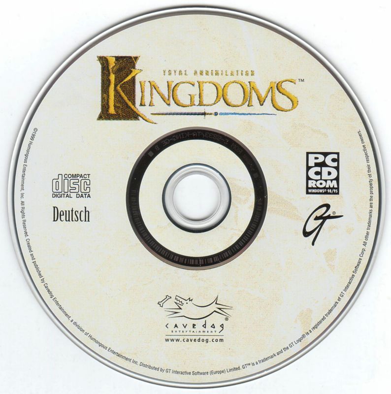 Media for Total Annihilation: Kingdoms (Windows)