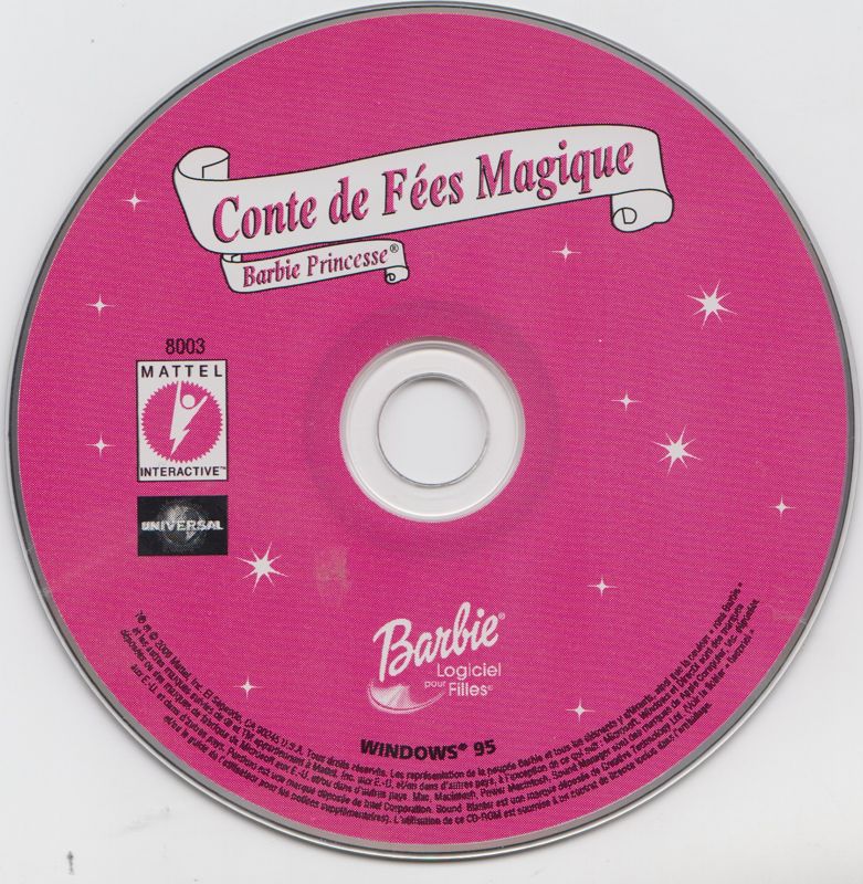 Media for Magic Fairy Tales: Barbie as Rapunzel (Macintosh and Windows and Windows 3.x)