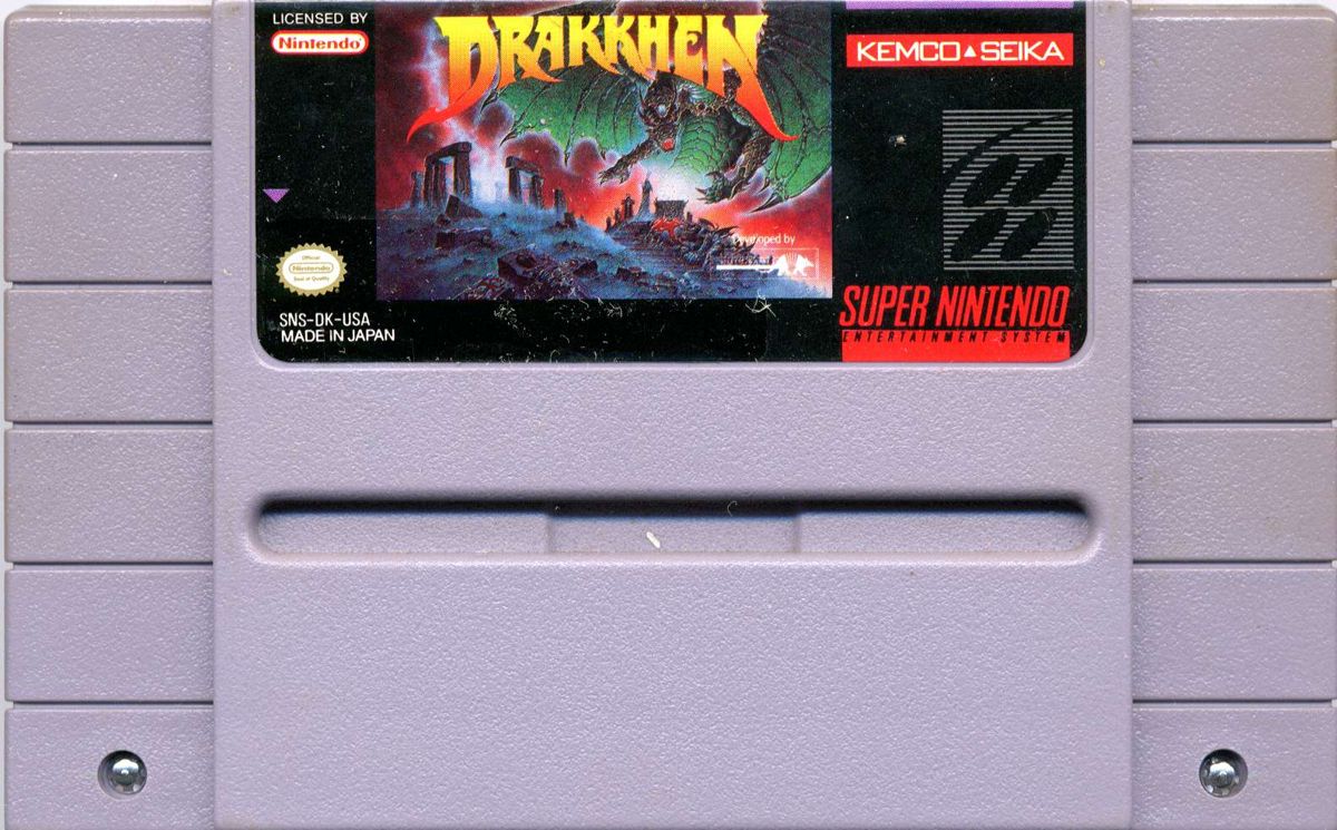 Media for Drakkhen (SNES)