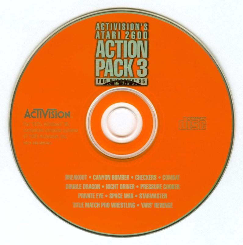 Media for Activision's Atari 2600 Action Pack 3 (Windows)
