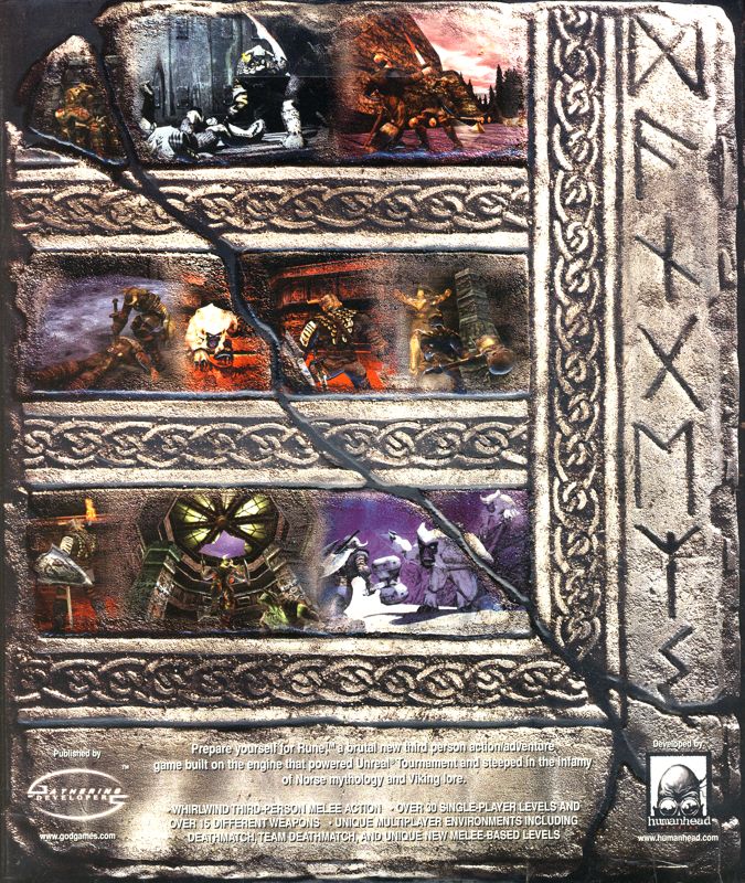 Back Cover for Rune (Windows)