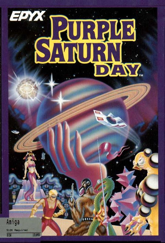 Front Cover for Purple Saturn Day (Amiga)