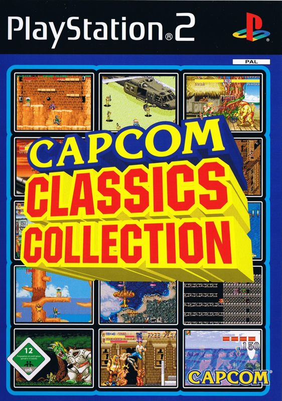 Front Cover for Capcom Classics Collection (PlayStation 2)