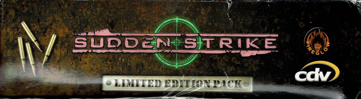 Spine/Sides for Sudden Strike (Limited Edition) (Windows): Top
