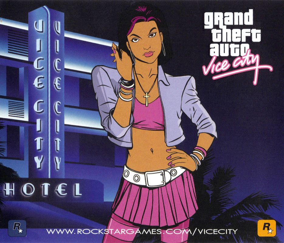 Grand Theft Auto Vice City Cover Or Packaging Material Mobygames