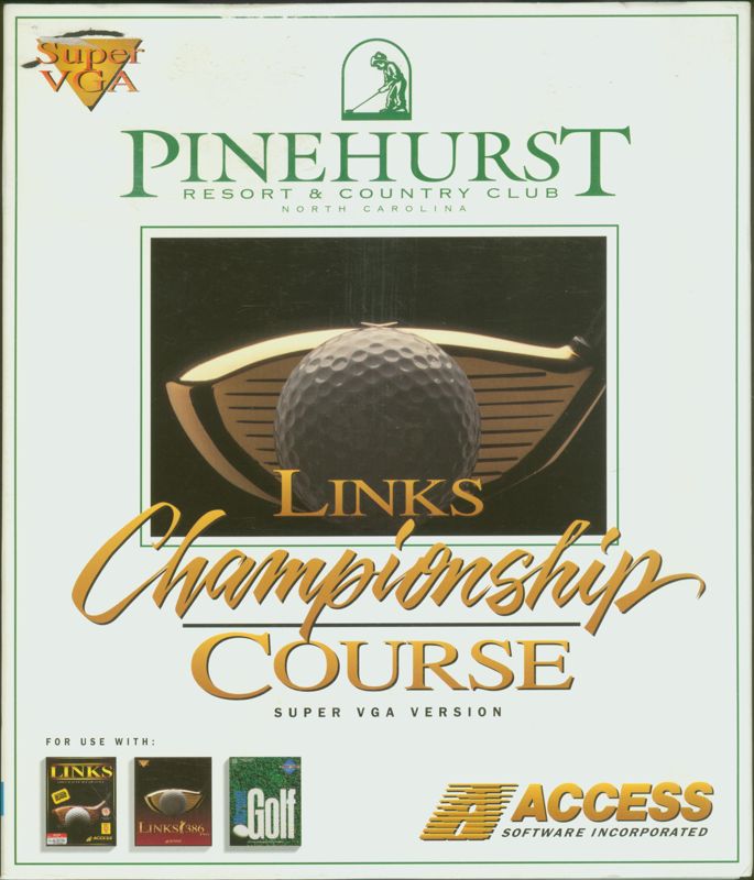 Front Cover for Links: Championship Course - Pinehurst Resort & Country Club (DOS)