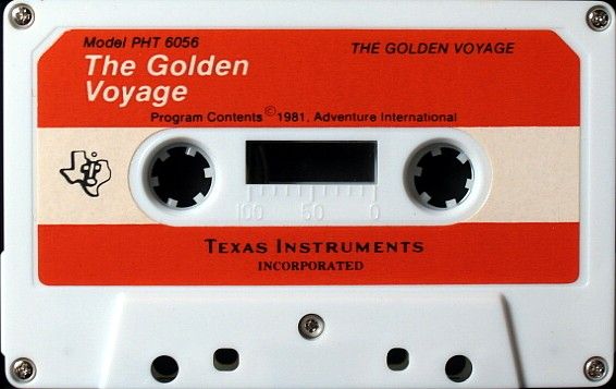 Media for The Golden Voyage (TI-99/4A)