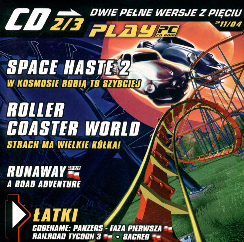 Front Cover for Space Haste 2001 (Windows) (Play # 11/2004 covermount)