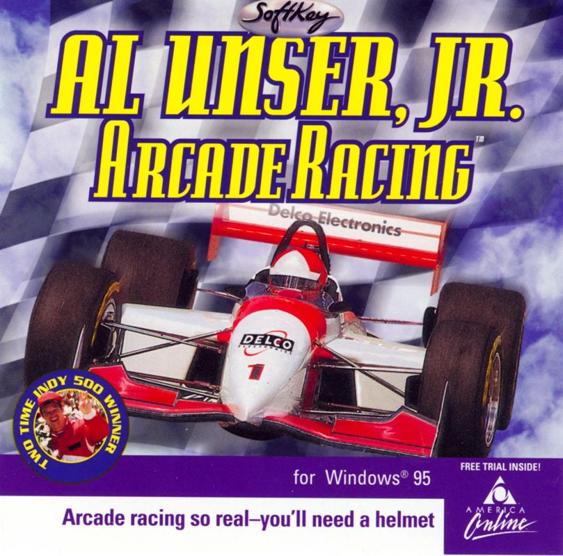 Front Cover for Al Unser, Jr. Arcade Racing (Windows) (SoftKey Release)