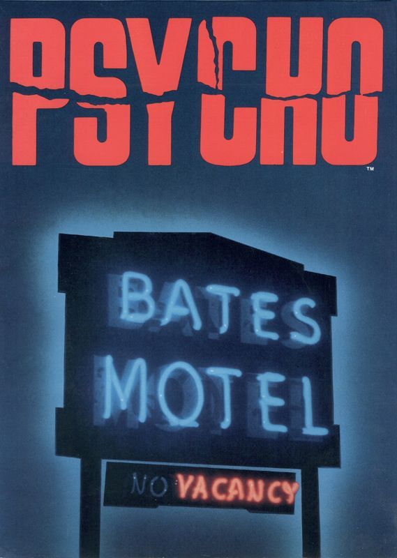 Inside Cover for Psycho (DOS)