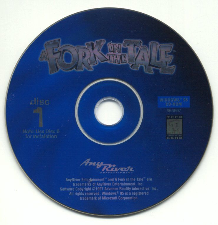 Media for A Fork in the Tale (Windows): Disc 1/5
