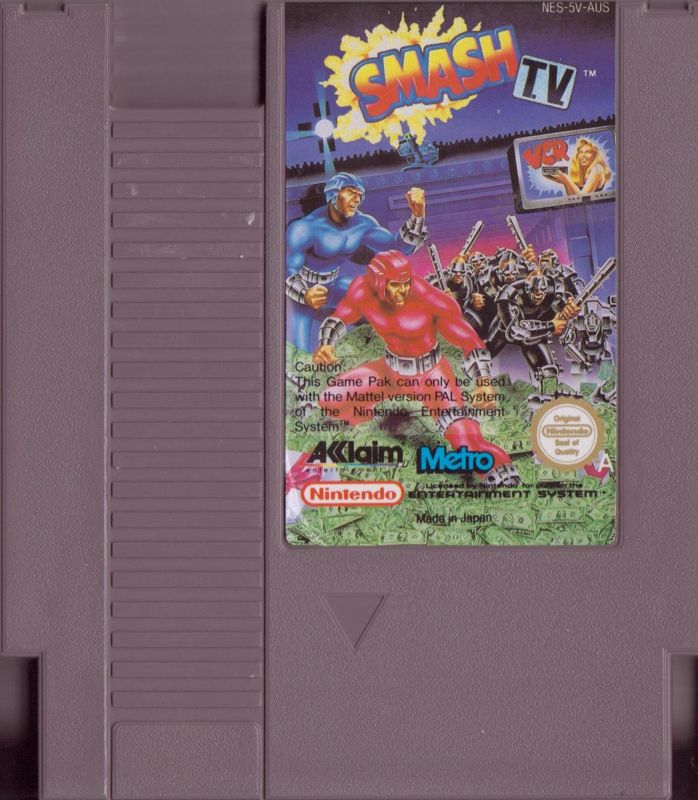 Media for Smash T.V. (NES)